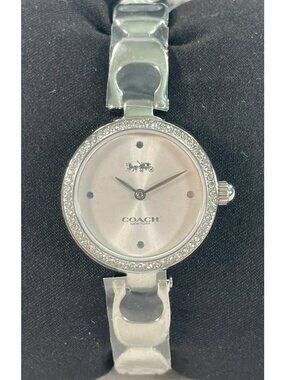 COACH Park Crystal Watch Silver Dial Stainless 14503170 Women's MSRP $250 NEW